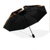 A Group of Dogs  pattern, automatic folding umbrella, portable and foldable design, 8 ribs, a Christmas or birthday gift.