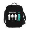 Normal People Scuba Diving Insulated Lunch Bag for Work School Dive Resuable Thermal Cooler Bento Box Women Kids