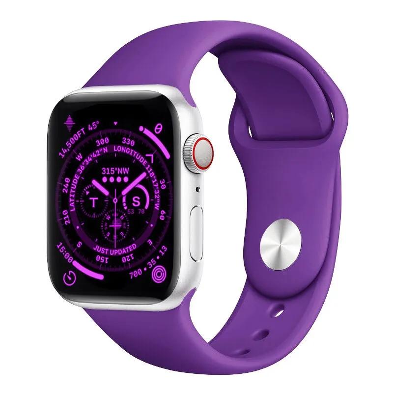 Silicone Sports Strap For Apple Watch Band 49mm 46mm 44mm 41mm 45mm 42mm Pride Edition Bracelet Correa iWatch Series 10 9 8 Ultra2 Band 40mm 38mm
