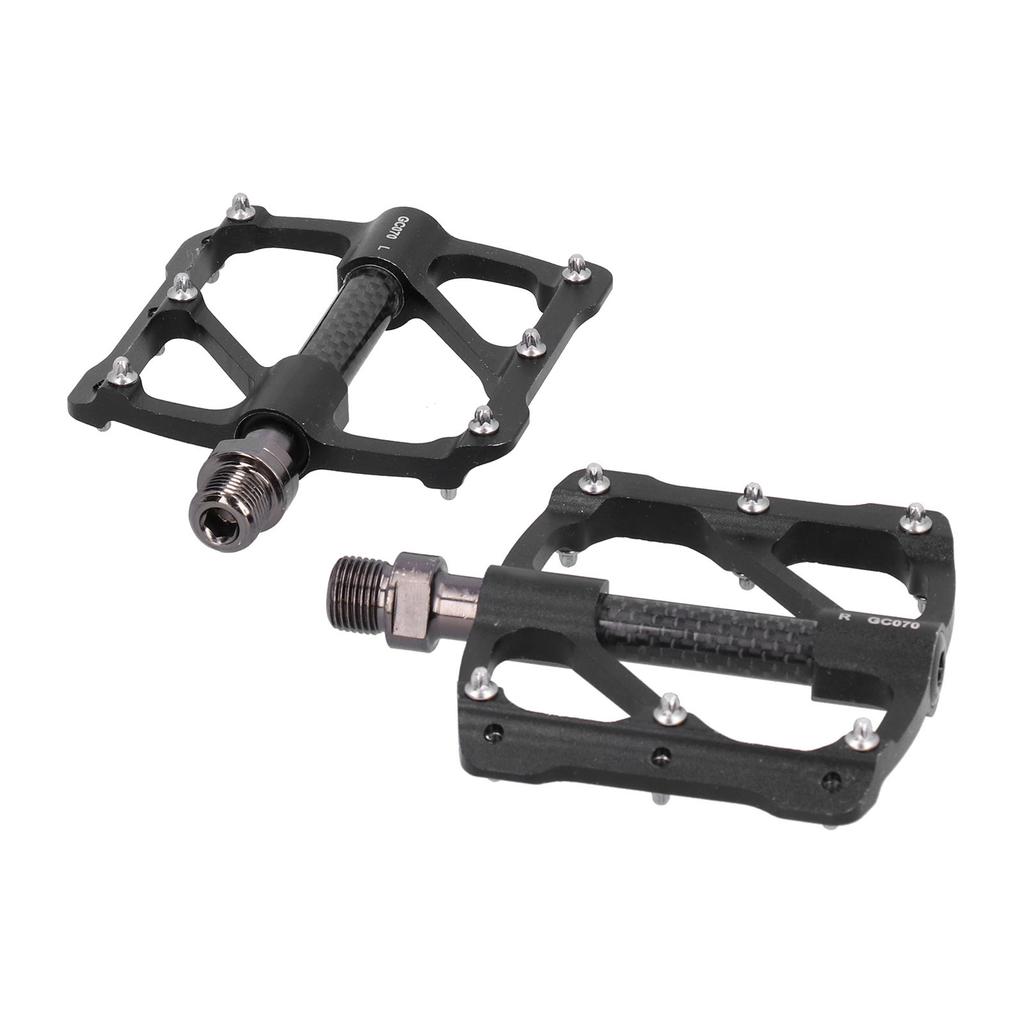 GUB 1 Pair Mountain Bike Pedals Road Bicycle 3 Bearings Pedals with AntiSlip Nails