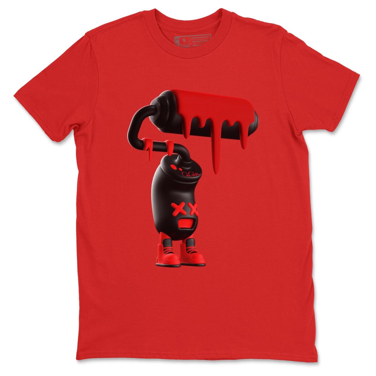 3D Paint Roller graphic tee. Streetwear Brand Graphic T-Shirt. Foams Cough Drop 2XL