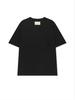 [Matinkim] Circle Logo Top for Men In Black