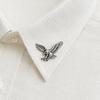 Brooch Men Brooch Eagle Design Lapel Pin with Invisible Buckle