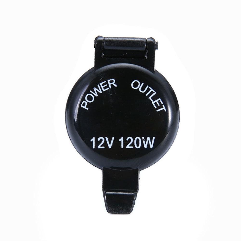 Cigarette  Lighter 12v Car Charger Female Seat, Waterproof Plastic Cover Power Outlet Receptacle Adapter For Car Marine Atv Rv
