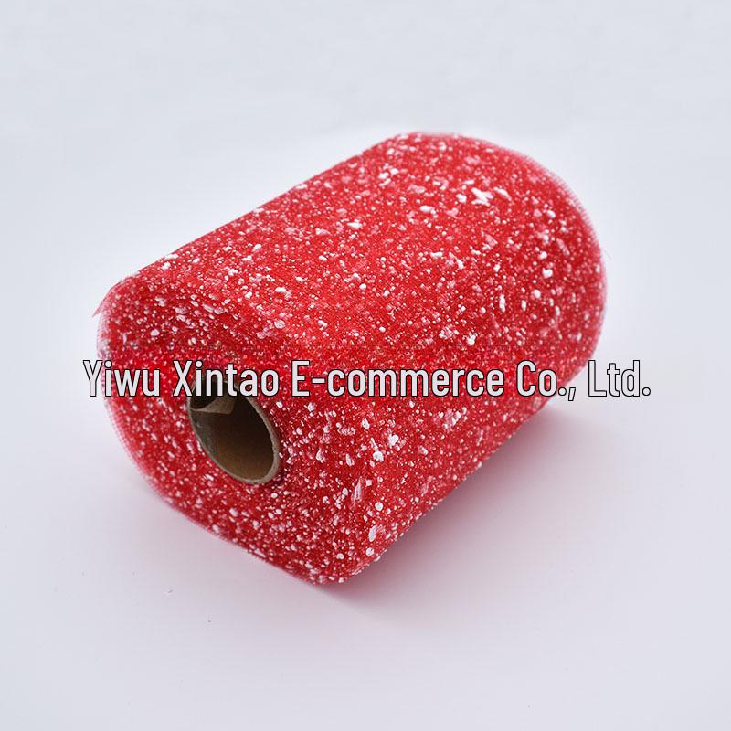 15cm Rose Bouquet Mesh Yarn for Wedding Decor & Florist Use