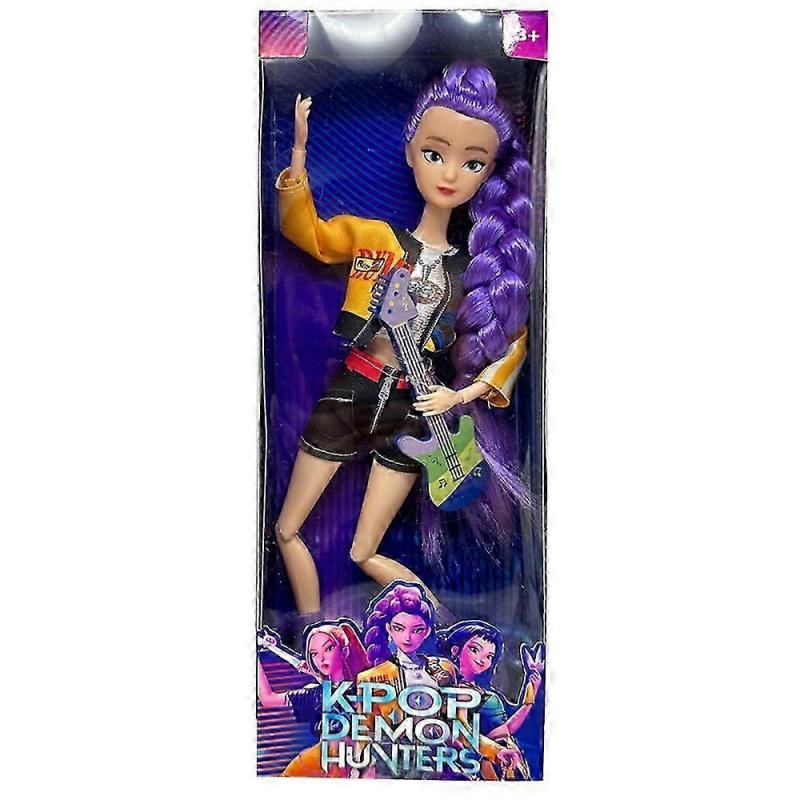 Kpop Demon Hunters Doll Toys - Rumi, Mira, Zoey Action Figures for Girls - Beautiful DIY Dolls