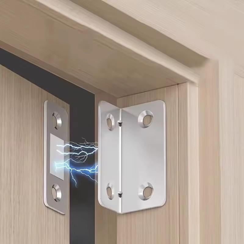Magnetisk Dörrstängare Stark Dörrstängare Magnetisk Fångare Spärr Magnet För Möbler Skåp Garderob Ultraklistrande Spärr
