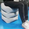 Blueberry Skin Travel Air Inflatable Yoga Pad Footrest Cushion Pillow Car Airplane Sleeping  Bed