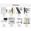 YOUTHUA Sliding Barn Door Locks Invisible Door Handle for Wooden Sliding Pocket Door Latch Furniture Hardware 17cm Door Locks