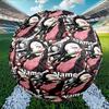 Custom Name Personalized Demon Slayer Print Size 5 Soccer Ball Training & Match Football, for Team, Kicking, Gift for Football