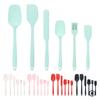 6pc Silicone Spatula Set for Baking-cake Frosting Kit with Brush, Non-stick Scrapers & Cream Spreads |   Cute Kitchen Gadgets