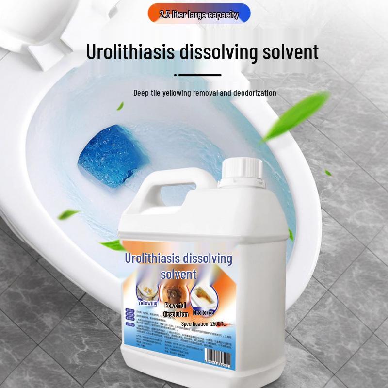 Uric Acid Dissolver Toilet Cleaner - Eliminates Yellow Stains, Old Dirt, and Calcified Deposits