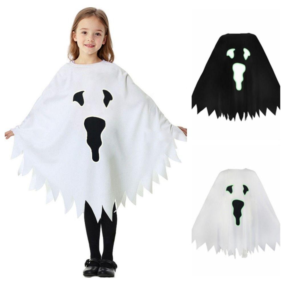 Clothing Prop Children's Halloween Costume Party Cloak Luminous Ghost Shawl  Stage Performance