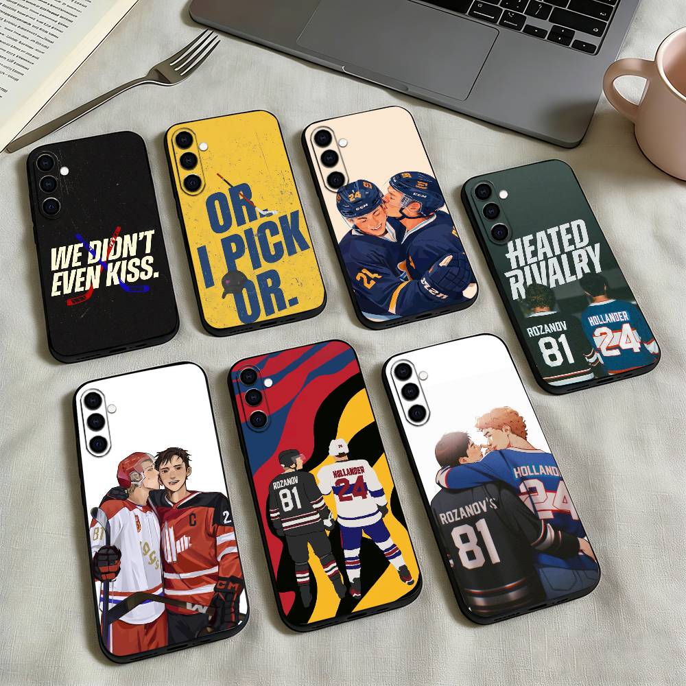 F-Heated T-Rivalry Phone Case For Samsung Galaxy A73,A72,A71,A70,A53,A52,A51,Others Soft Black Cover