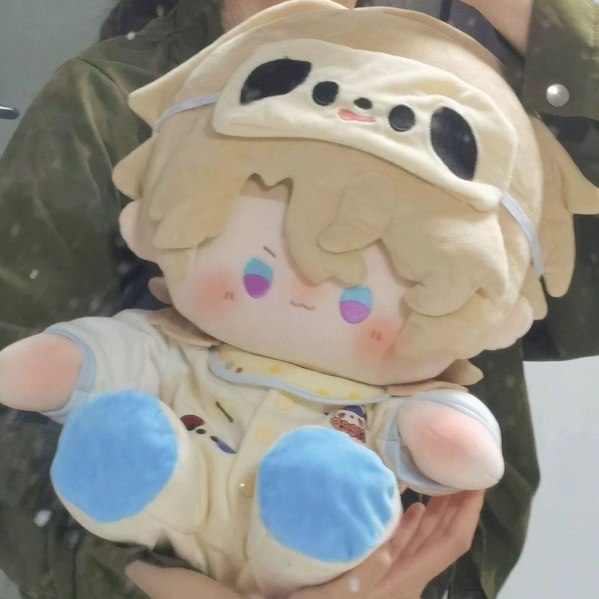 40cm Honkai: Star Rail Aventurine Sitzende Plüschpuppe Danheng Cosplay Verkleidungskleidung Baumwollpuppe Stofftier Fans Weihnachtsgeschenke 40cm