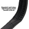Leather Dog Protection Training Whip, Agitation Whip Pet Exercise Tool for Outdoor Medium Large Dogs