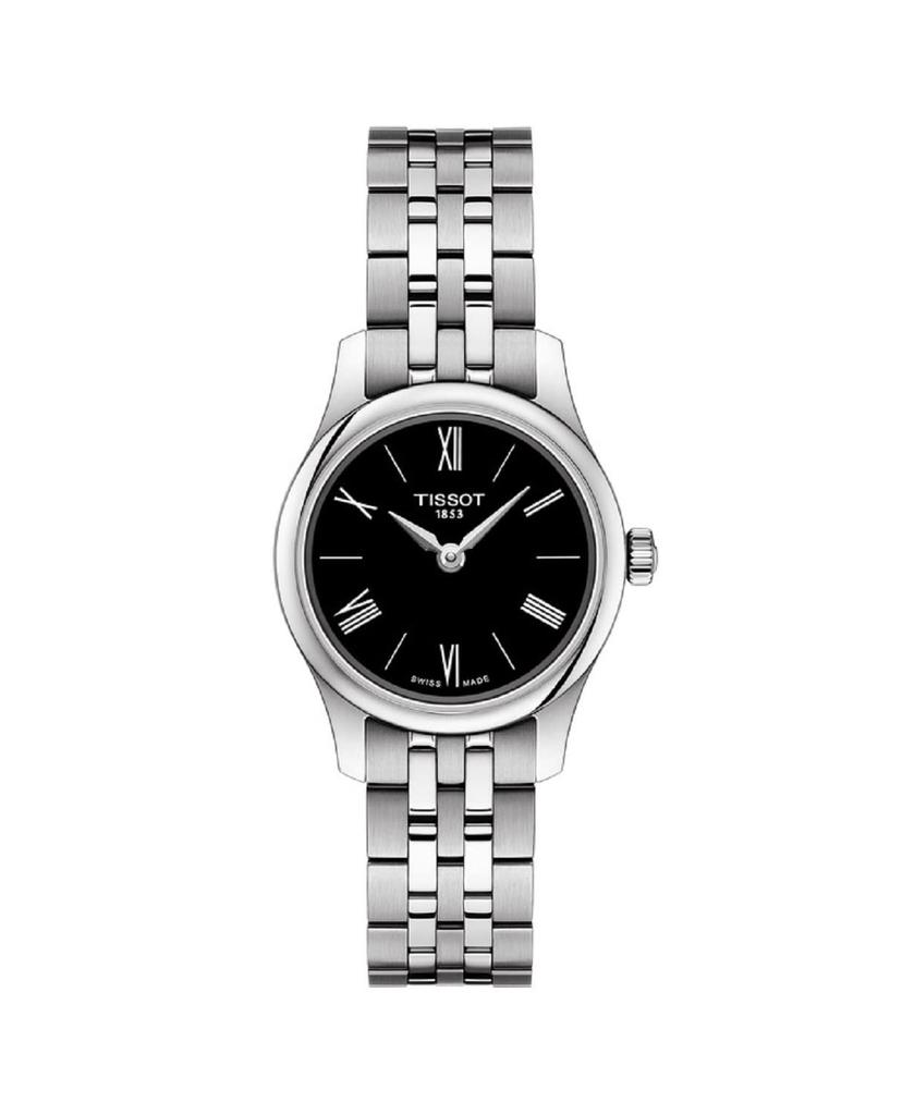 Tissot Tradition Lady Bracelet Watch T0630091105800 Women's Black Dial