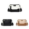 Lattice Rhombic Lattice Shoulder Bag Letter Underarm Bag Cute Crossbody Bag  Girls