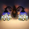 Tiffany LED Wall Light: Dragonfly Design for Bathroom, Bedroom, Hallway, or Balcony