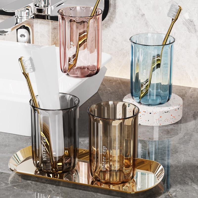 

Скретч-офф Роскошный Прозрачный Держатель для Ополаскивателя и Зубной Щетки 101-200ml