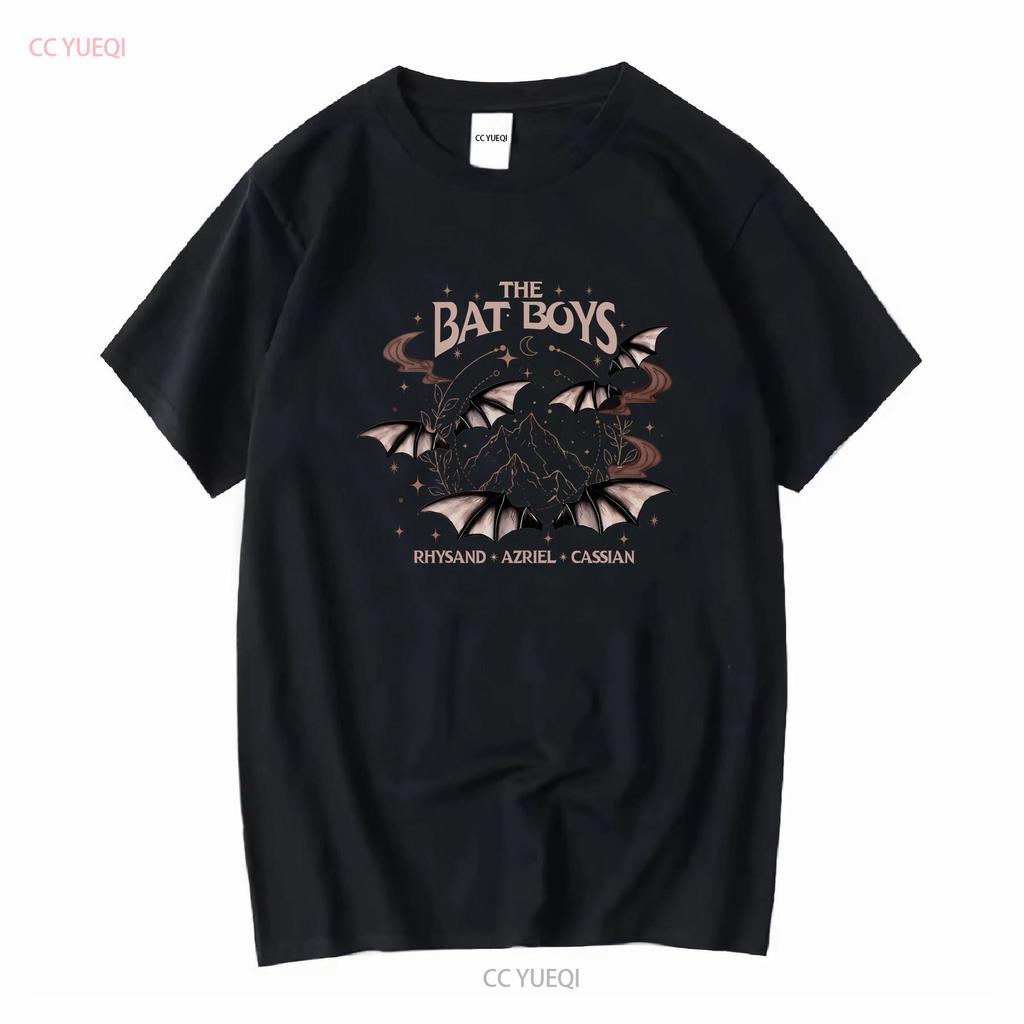 The Bat Boys T Shirt Acotar Merch A Court of Thorns Roses Rhysand Cassian Azriel Sweater Long or Short Sleeves Vintage Washed