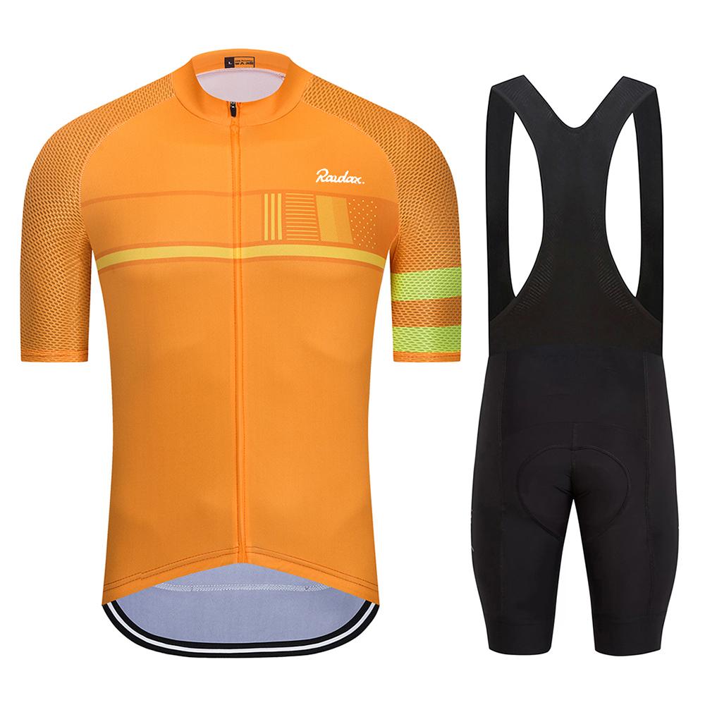

Unisex Cycling Jersey RAUDAX Breathable Cycling Racing Bike Shirts Cycling Clothes Maillot Summer MTB Ropa Ciclismo Uniform Kit XXXL