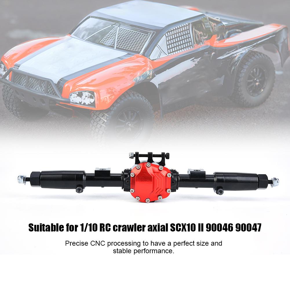 1/10 RC Aluminum Alloy Front and Rr Axle for Crawler   SCX10 II 90046 90047
