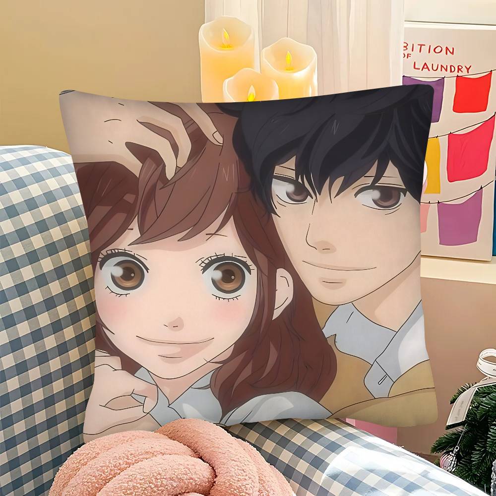 Pc Anime Ao HHaru Ride Pillow Case Fashion Square Pillowcase Bedroom Sofa Room Ins Decoration Leisure