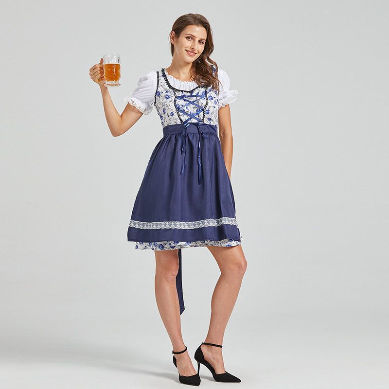 European and American Style Dresses, Oktoberfest Costumes, Party Outfits, Cosplay Maid Outfits, V-Neck Dresses in Stock