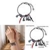 Solo Leveling Cartoon Character Alloy Bracelet With Electroplated Finish For Gift And Anniversary