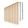 15/20/25pcs 4" Tree Killer Nails Large Copper Nails Stump Roots Removal Spikes For Killing Trees Stump Root Hardware Trees