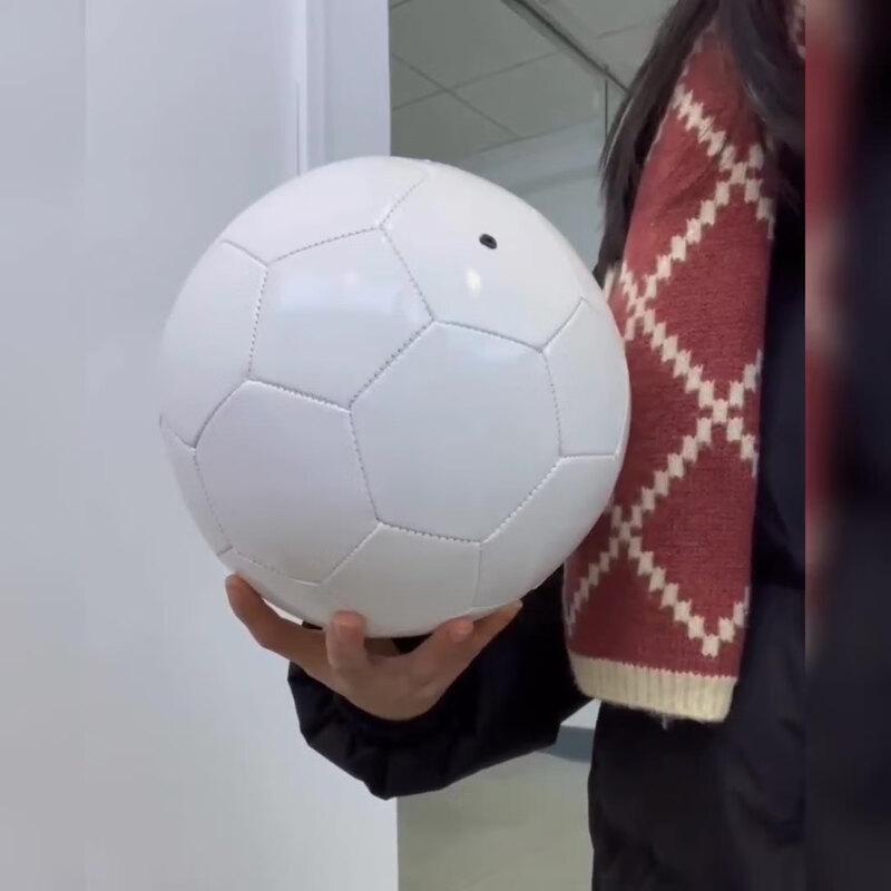 SHXI DIY Paintable White PVC Football Set (3-Pack)