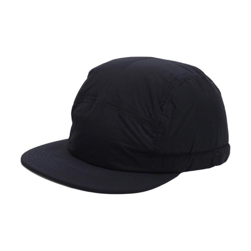 Classical Flat Brim Baseball Hat With Warm Down Filling For Outdoor Activity Daily Wear Windproof Padded Baseball Caps