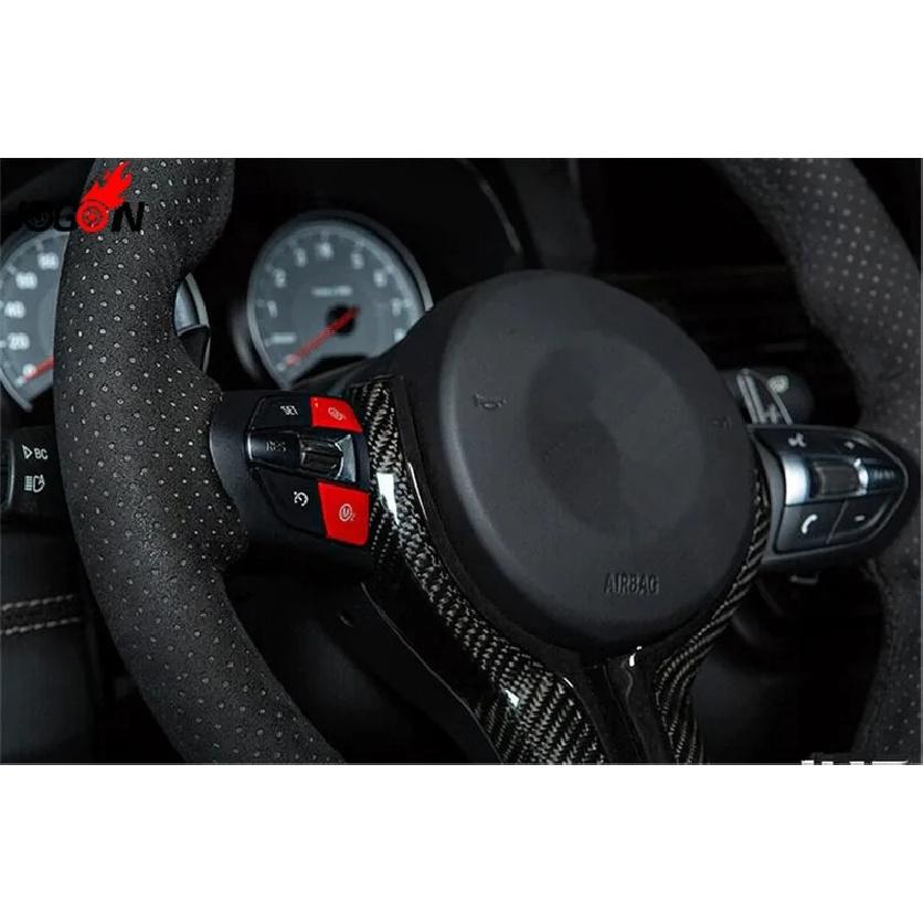 Red & Blue For BMW M3 M4 M5 M6 X5M X6M F80 F82 F83 F10 F06 F15 F16 M1 M2 Car Engine Start Stop Cover Switch Button