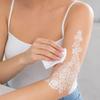 Baizihuahu White Lace Tattoo Sticker for Women, Temporary Face Body Arm, Waterproof Fake Decal Wedding Party Festival