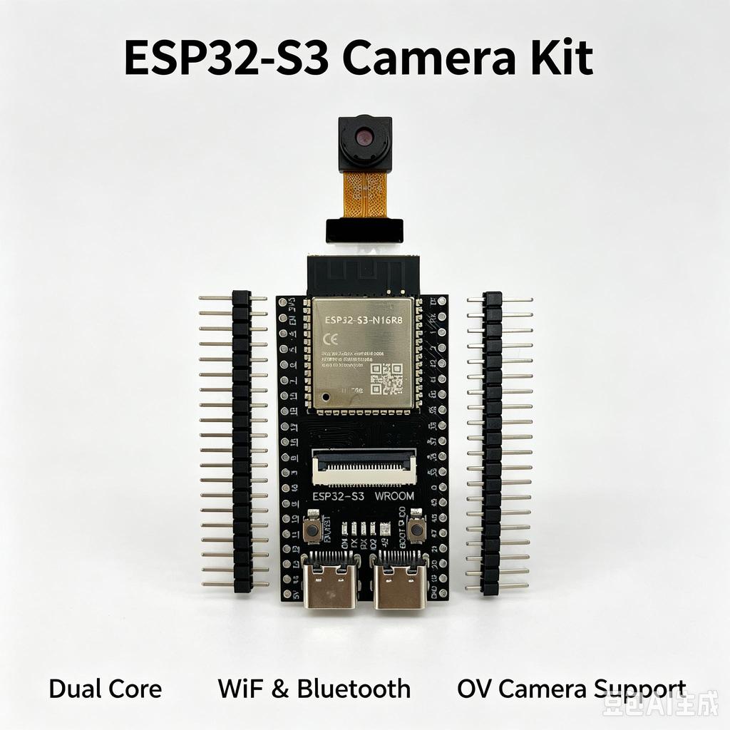 ESP32-S3-CAM Development Board WiFi Bluetooth 5.0 Camera Module OV2640 OV3660 OV5640 Arduino ESP-IDF Smart Vision AIoT