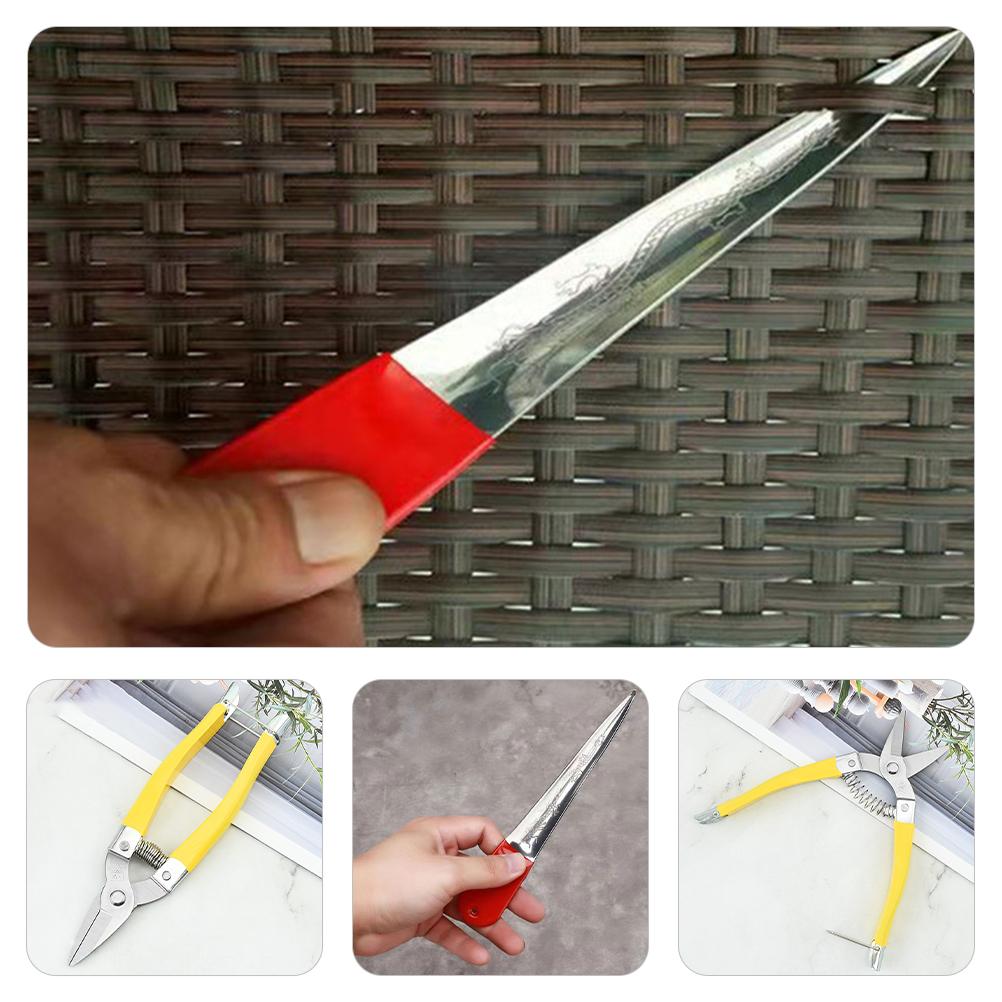 Rattan Weaving Tools for Wicker Pick Metal Prying Chair Ribbon Repair Kit Repairing