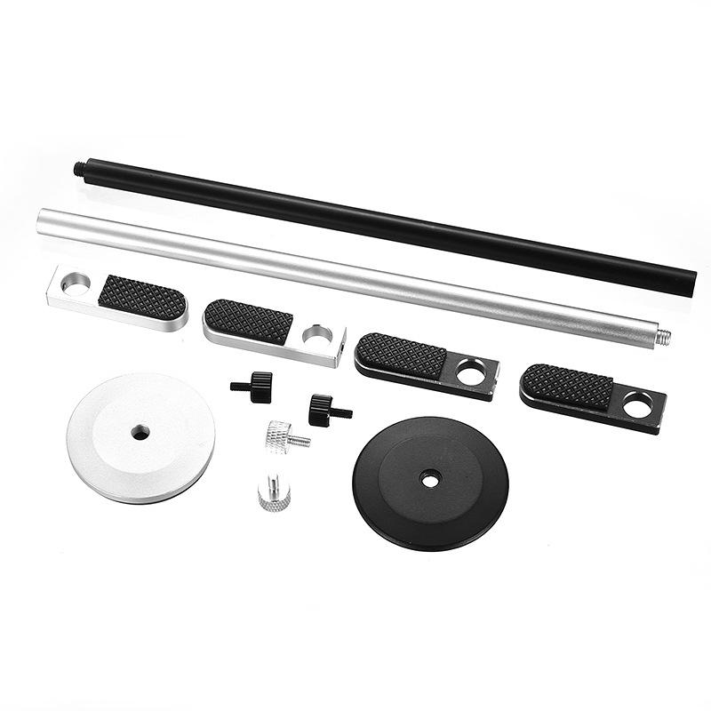Graphics Card Support Bracket: Full Aluminum Alloy, Vertical Magnetic Base, Anti-Deformation for 4080Ti Desktop PCs