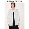 UR2026 Women's Fine Striped Button-Front Shirt