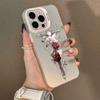 Cross Rose Is Suitable for Apple 16plus Mobile Phone Case iPhone15 New Protective Case 14 Europe, America and 13 Premium.