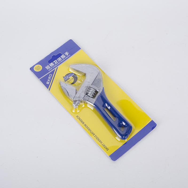 Многофункциональный разводной ключ с короткой ручкой и большим зевом - Легкий мини-инструмент