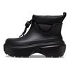 Crocs Stomp Puff Boot Schwarz Damen Sneaker 209324-001