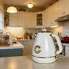 Retro Electric Kettle with Temp Display