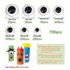 700PCS/Box Multi-dimension DIY Black White Eye Stickers,Handmade Doll Self Adhesive Sticky Eyes, 3D Toy Eye Stickers,DIY Art Cra