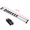 1:87 Model Railway Ho Scale Train Riders Standard Track Roller Test Stand With 8 Trolleys Train Treadmill Track Bearing Plaything
