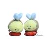 Adorable Cute Bumblebee Plush Toy Keychain Soft Stuffed Animal Key Holder