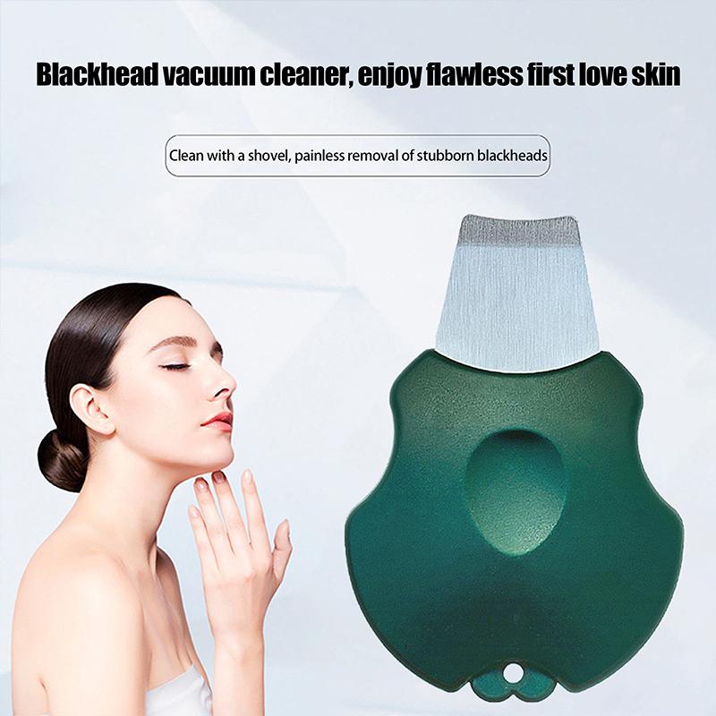 Portable Blackhead Spatula Exfoliator Deep Cleansing Remover Pore Cleaner Blackhead Removal Mini Beauty Device Skin Care Tool