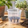 Air Circulation Pot Grids 10Pcs Planter Insert Plant Risers, Elevator Stands, Heavy Duty Bottom Plastic Lifters, Support Inserts for Flower