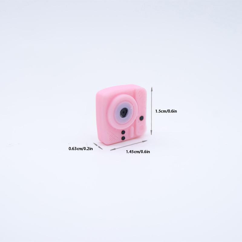 1/12 Dollhouse Simulation Camera Instant Cameras Model Dollhouse Miniature Scene Decoration Toys Dolls House Scene Photo Props