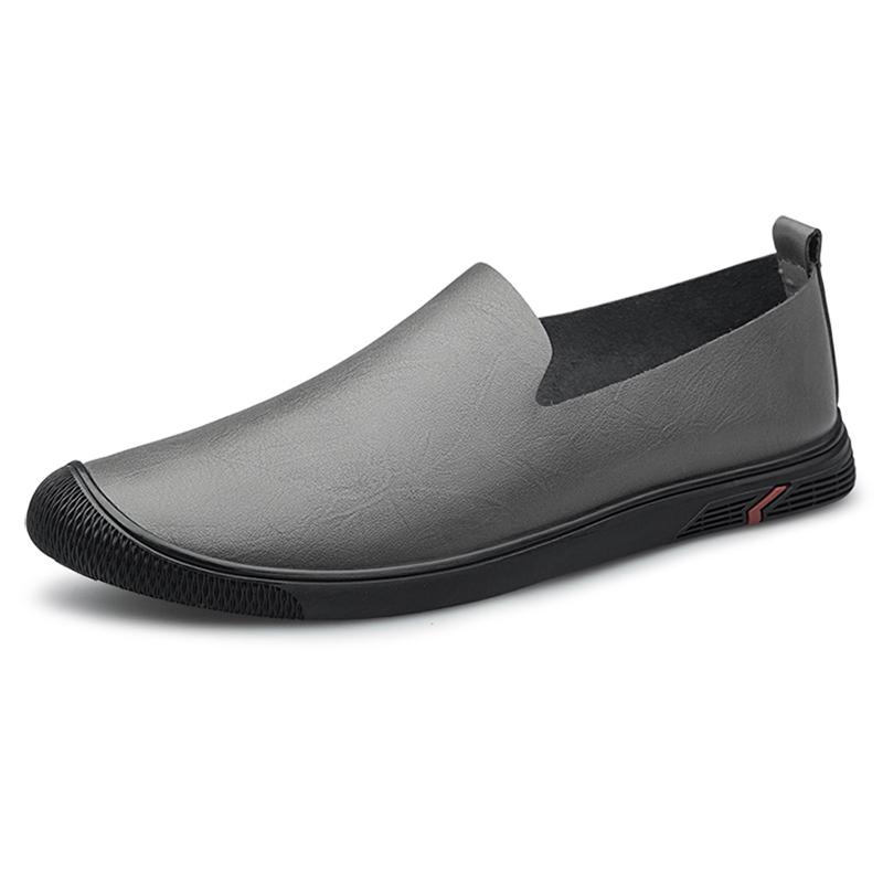 Fashion Genuine Leather Men Loafers Summer Casual Shoes Moccasins Men's Casual Slip On Flats Fashion Male Driving Shoes Walking Shoes